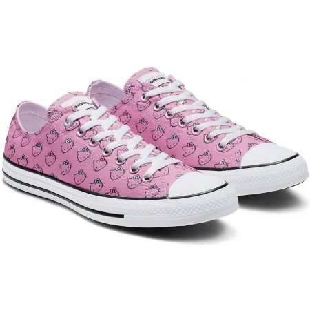 Women's low-top sneakers - Converse CHUCK TAYLOR ALL STAR HELLO KITTY - 3