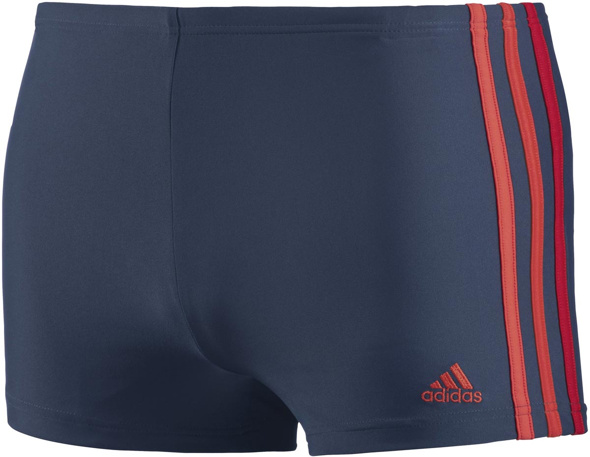 adidas infinitex 3 stripe swim shorts mens