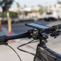 Set for smartphone mounting to bicycle