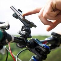 Univerzális okostelefon tartó szett kerékpárra