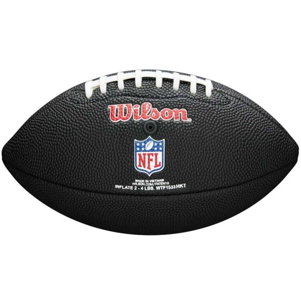 Wilson MINI NFL TEAM SOFT TOUCH FB BL GB American Football, Schwarz, Größe Os