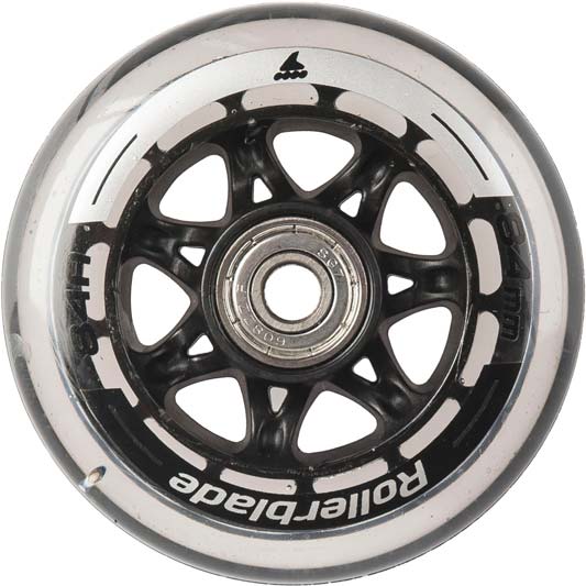 Set of spare in-line wheels