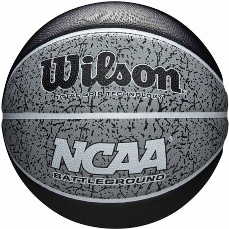 Wilson Basketball NCAA Grey Black Battleground Size 7 All Surface 295 