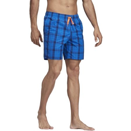 Men’s swim shorts - adidas CHECK SHORT MID LENGTH - 5