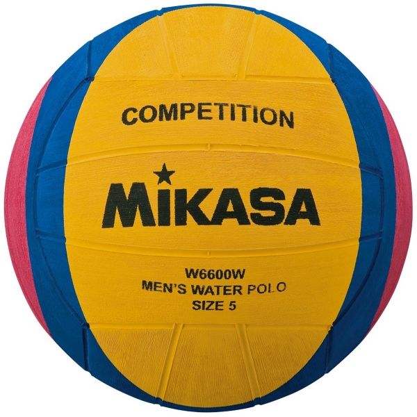 Mikasa W6600W Wasserball, Gelb, Größe 5