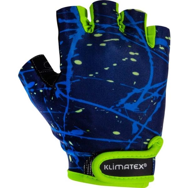 Klimatex ALED Детски ръкавици за колоездене, тъмносин, размер