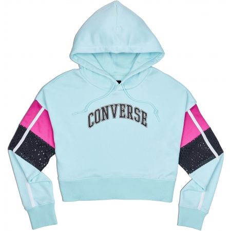 converse crop top hoodie