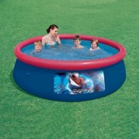 8x26 Fast Set Pool - Inflating Pool