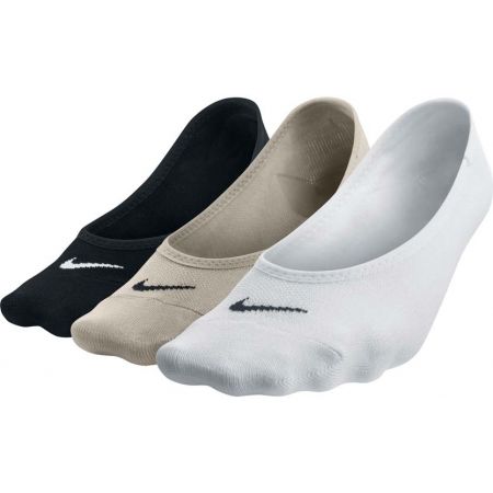 Nike 3PPK WOMEN'S LIGHTWEIGHT FOOTI - Ponožky