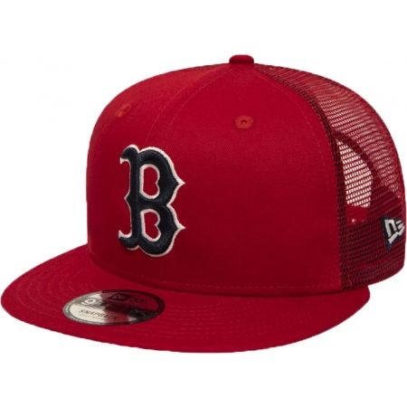 New Era 9FIFTY MLB ESSENTIAL A FRAME BOSTON RED SOX TRUCKER CAP - Şapcă club bărbați
