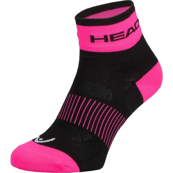 Head SOCKS YELLOW Велосипедни чорапи, черно, размер