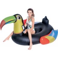 Inflatable pool float