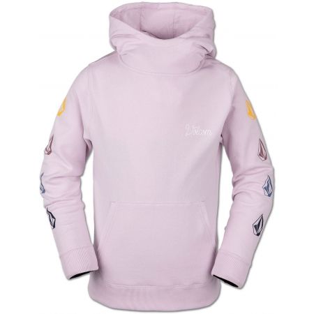 pink volcom hoodie