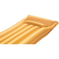 Inflatable swim mat