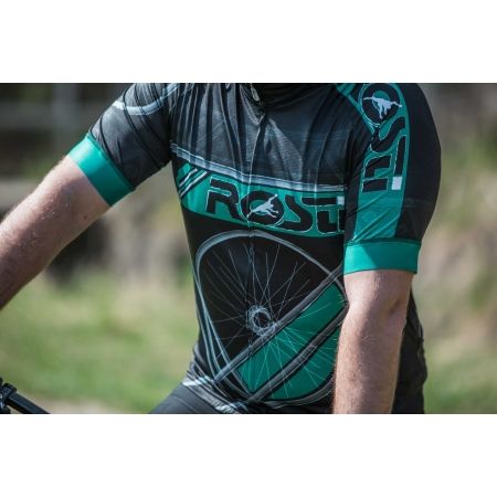 Pánský cyklistický dres - Rosti RUOTA DL ZIP - 5