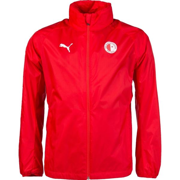 Puma LIGA TRG RAIN JKT SLAVA Férfi sportos kabát, piros, méret M