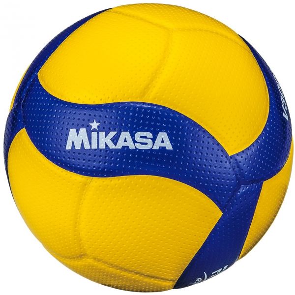 Mikasa V300W Волейболна топка, жълто, Veľkosť Os