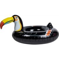Inflatable swim ring