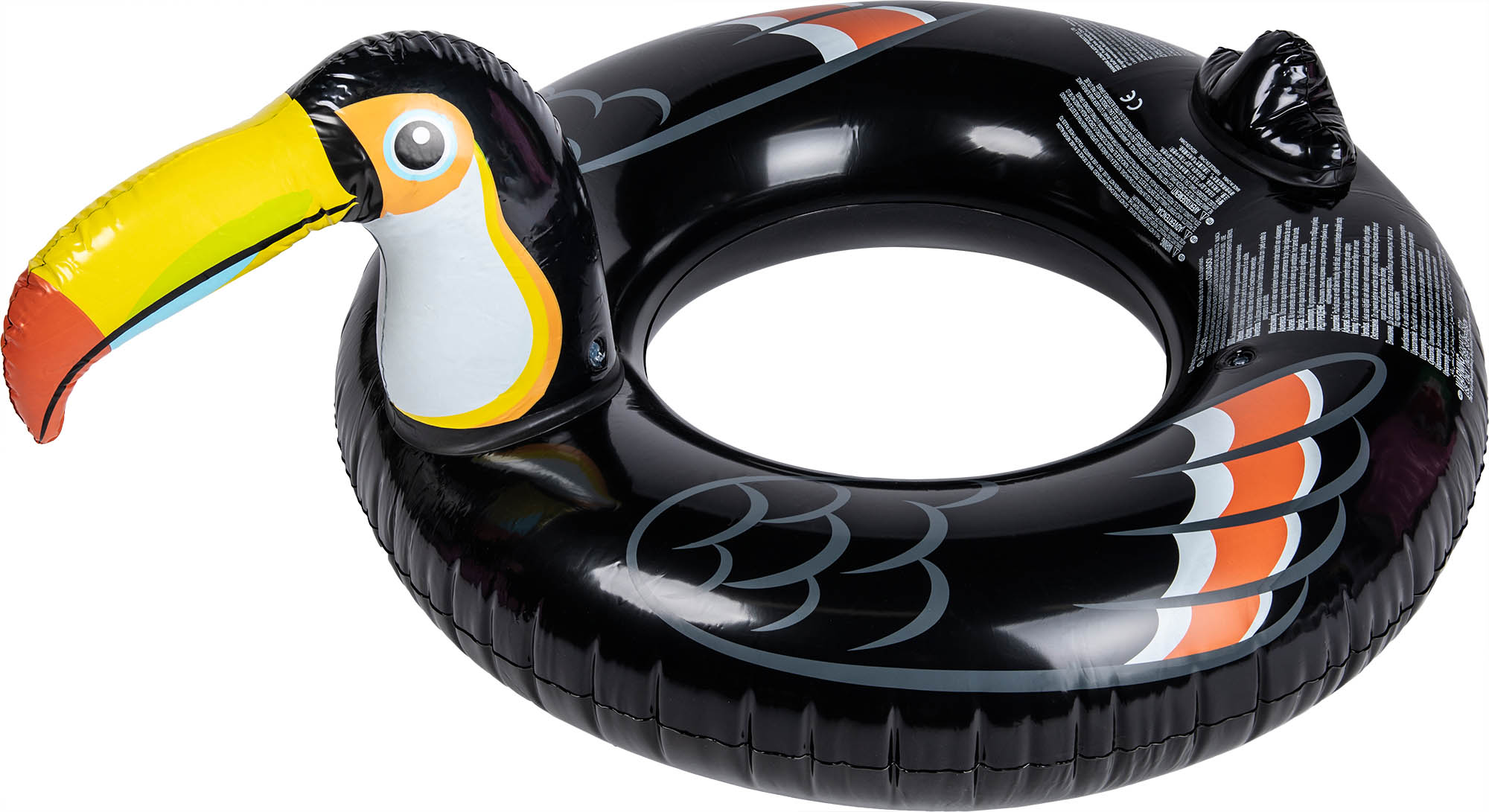 Inflatable swim ring