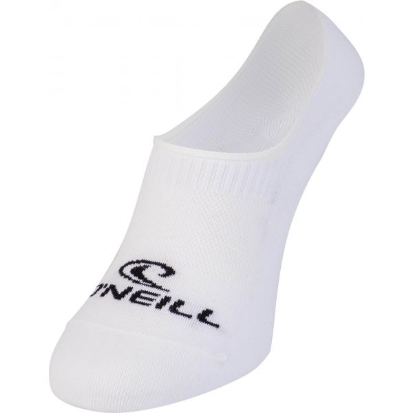 O'Neill FOOTIE ONEILL WHITE 3P Unisex Socken, Weiß, Größe 43/46