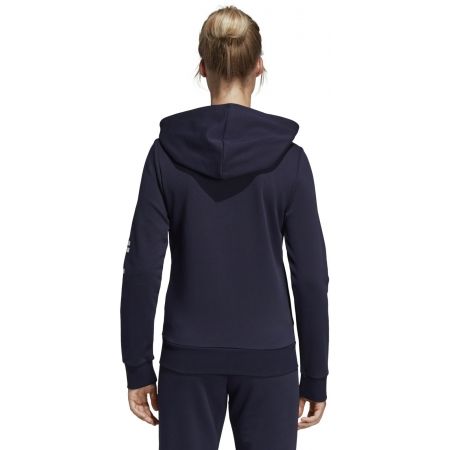 adidas women's essentials linear full zip hoodie