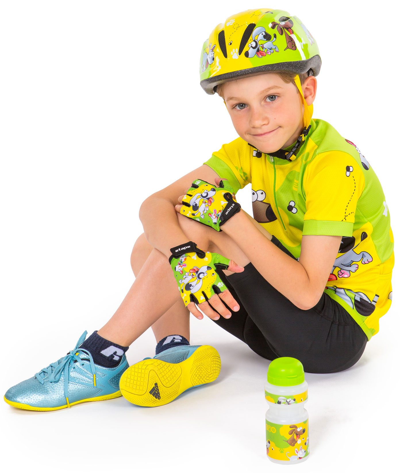 Detské cyklistické rukavice