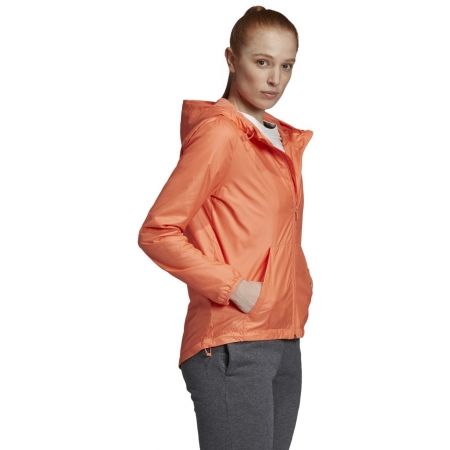 women's adidas essential linear windbreaker jacket