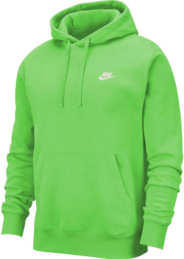 Moletom Nike Nsw Club Hoodie Po Bb - masculino - verde, Nike, Moletons,  VERDE