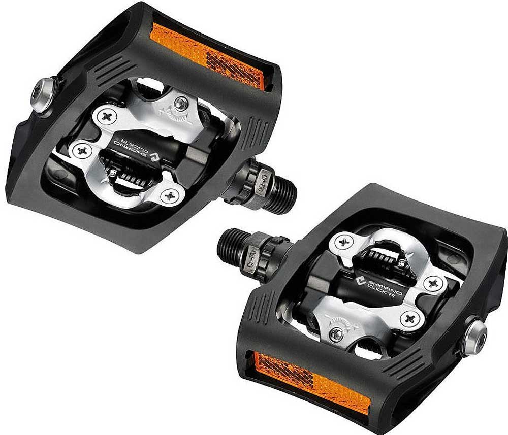 One-sided cycling pedals
