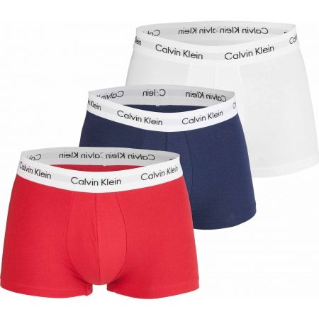 Calvin Klein 3 PACK LO RISE TRUNK - Boxeri bărbați