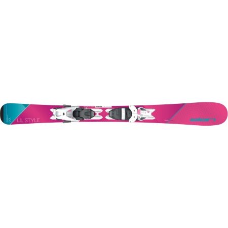 Момичешки ски за спускане - Elan LIL STYLE QS + EL 7.5 - 4