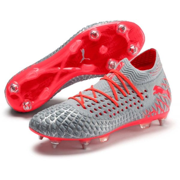 Puma FUTURE 4.1 NETFIT MXSG Men's football boots, grey, size 46.5