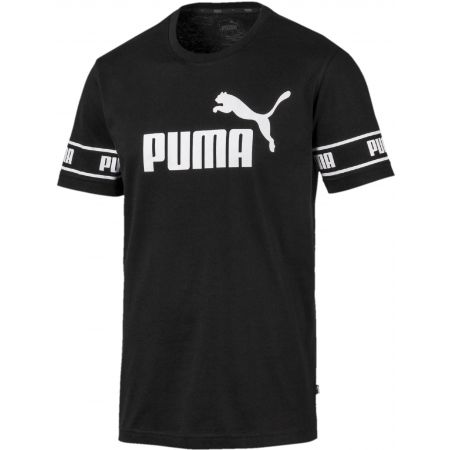 Puma AMPLIFIED BIG LOGO TEE - Men's modern T-shirt