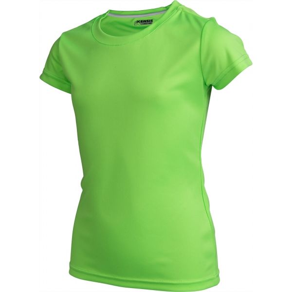 Kensis VINNI PINK Спортна тениска за момичета, светло-зелено, Veľkosť 152-158
