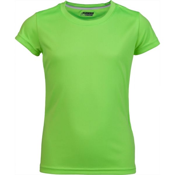 Kensis VINNI PINK Спортна тениска за момичета, светло-зелено, Veľkosť 152-158