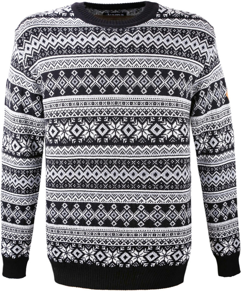 Knitted pattern sweater