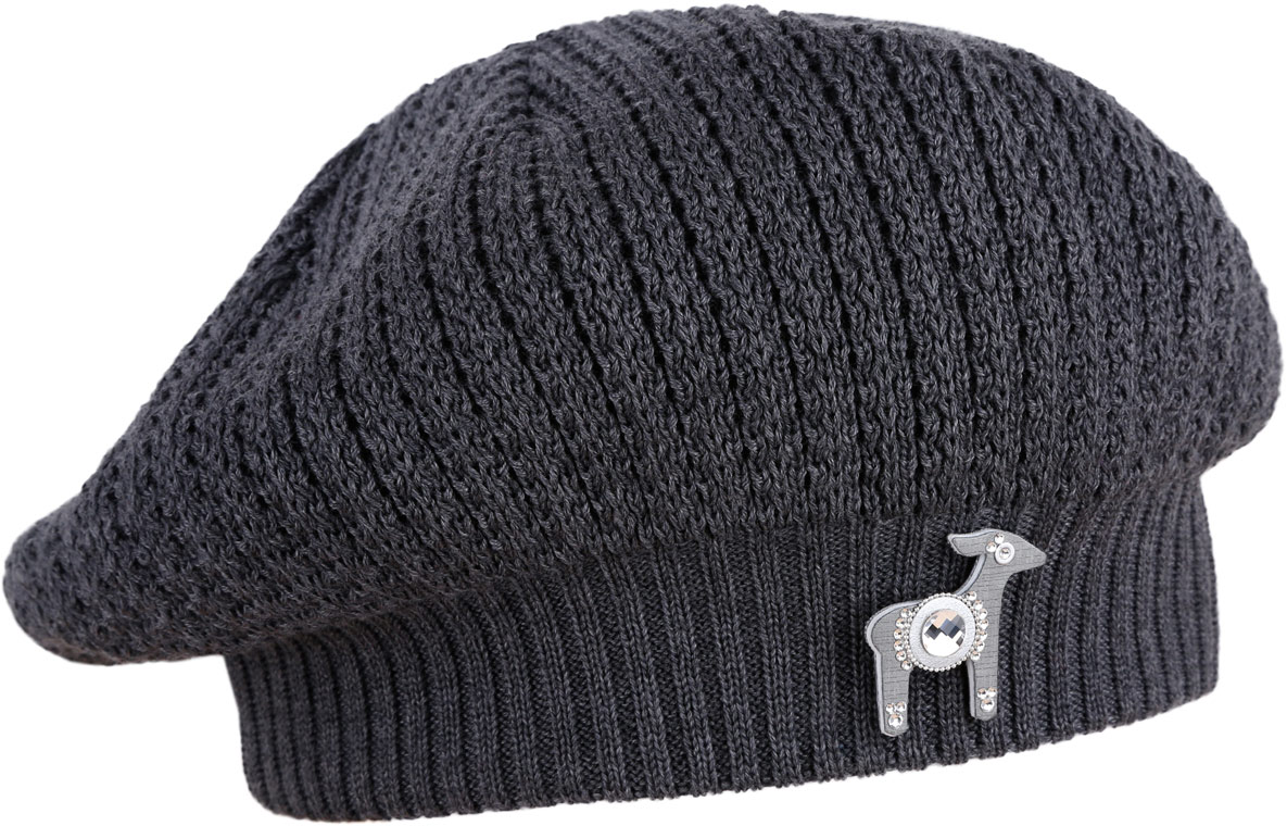 Women's knitted beret