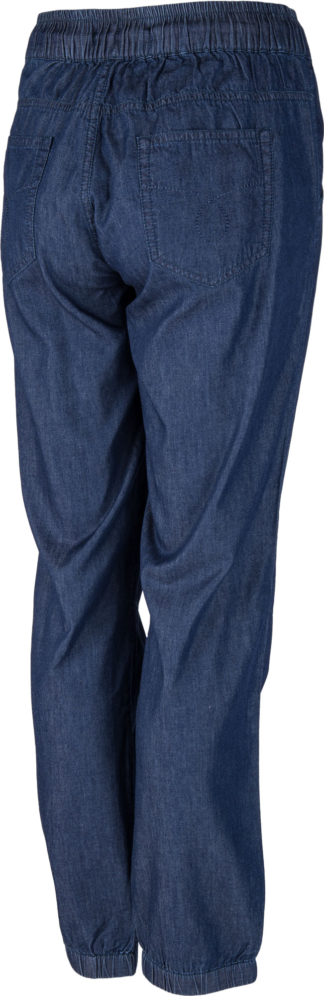 Pantaloni de trening damă cu aspect de blugi