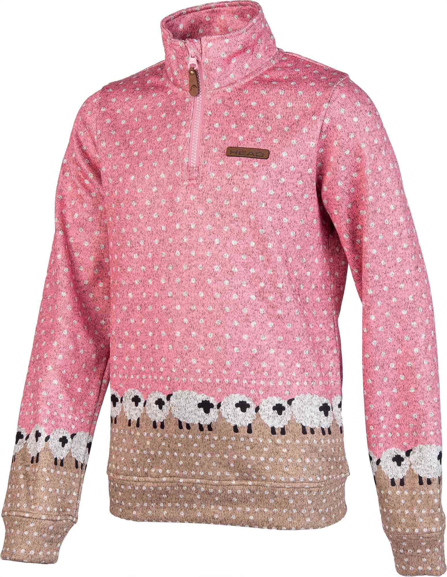 Girls' fleece sweatshirt
