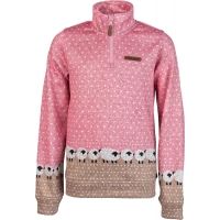 Girls' fleece sweatshirt