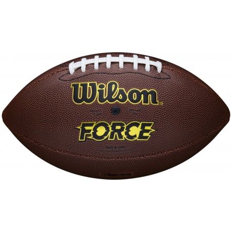 Топка за американски футбол - Wilson NFL FORCE OFFICIAL DEFLAT - 2