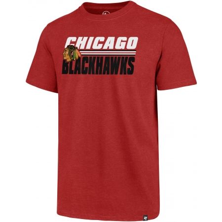 47 NHL CHICAGO BLACKHAWKS SHADOW CLUB TEE - Klubové tričko