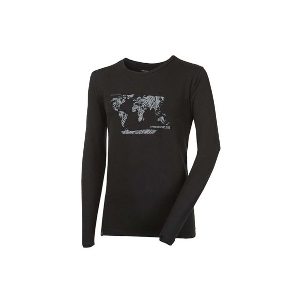 PROGRESS VANDAL SVĚT BAMBUS Férfi póló, fekete, méret L