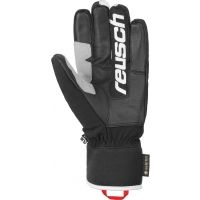 Leather ski gloves