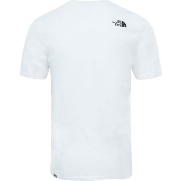The North Face S/S EASY TEE Herren T- Shirt, Weiß, Größe L