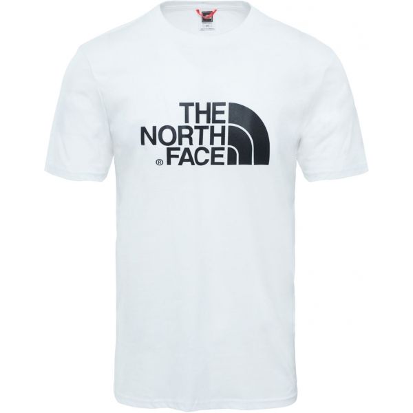 The North Face S/S EASY TEE Herren T- Shirt, Weiß, Größe L