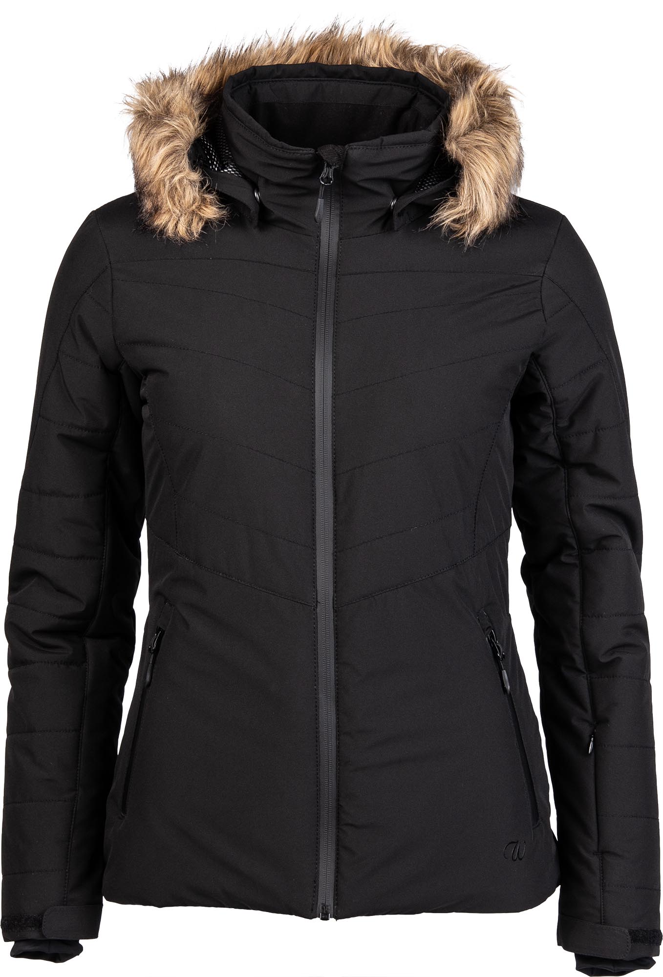 Women’s quilted ski jacket