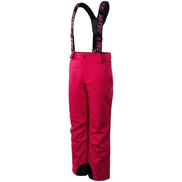 Hi-Tec DRAVEN JR Юношески ски панталони, розово, Veľkosť 146