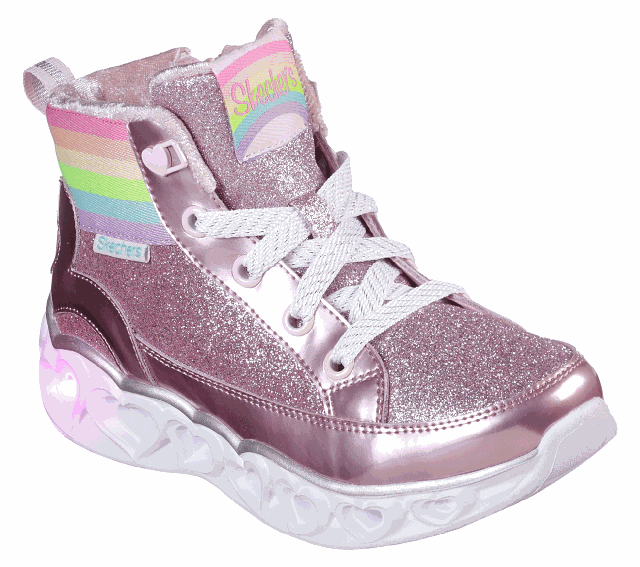 Girls’ light-up sneakers