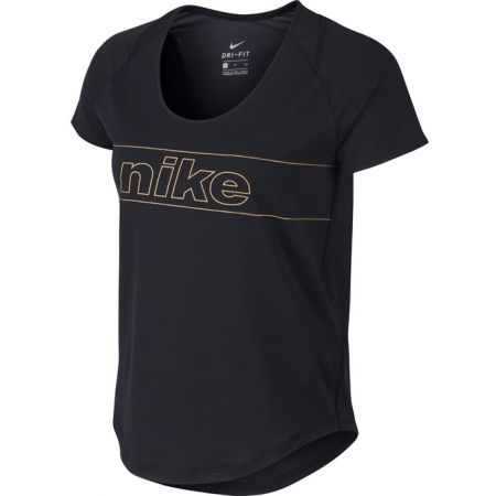Nike TOP SS 10K GLAM W - Dámske bežecké tričko